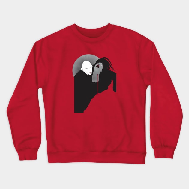 Nosferatu Terror Crewneck Sweatshirt by RianSanto